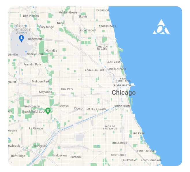 Chicago area where our services are available
